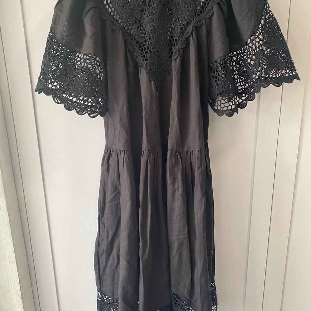 Elegant Black Lace Dress